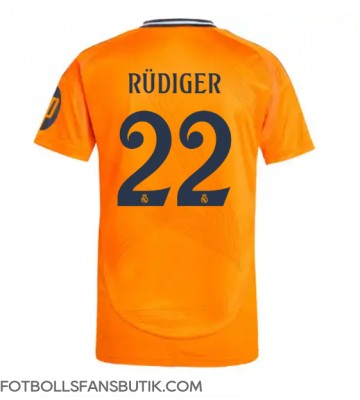 Real Madrid Antonio Rudiger #22 Replika Bortatröja 2024-25 Kortärmad